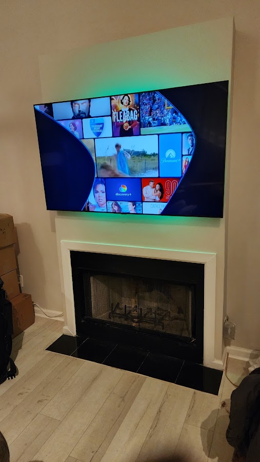 Clean installation and connected space project example